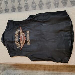 Harley Davidson Leather Vest